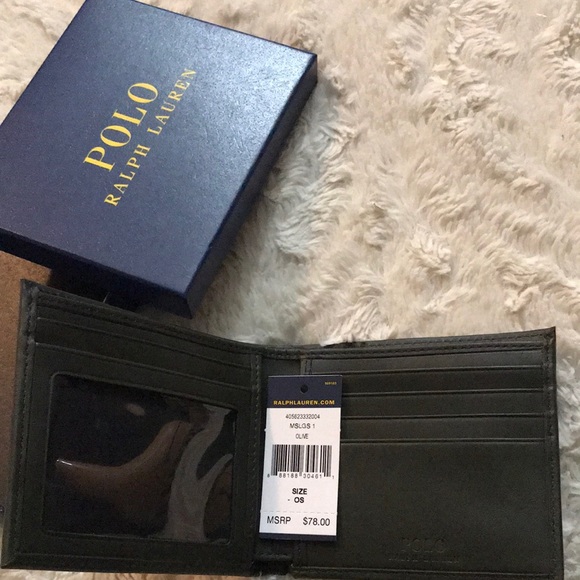 polo mens wallet price